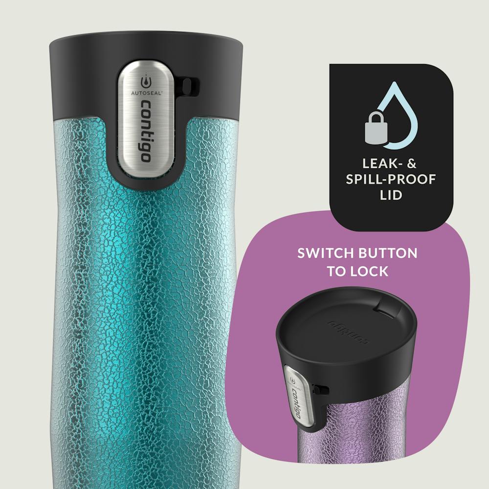 Contigo® AUTOSEAL® West Loop Vacuum-Insulated Stainless Steel Travel Mug with Easy-Clean Lid, 16 oz (5OEF)