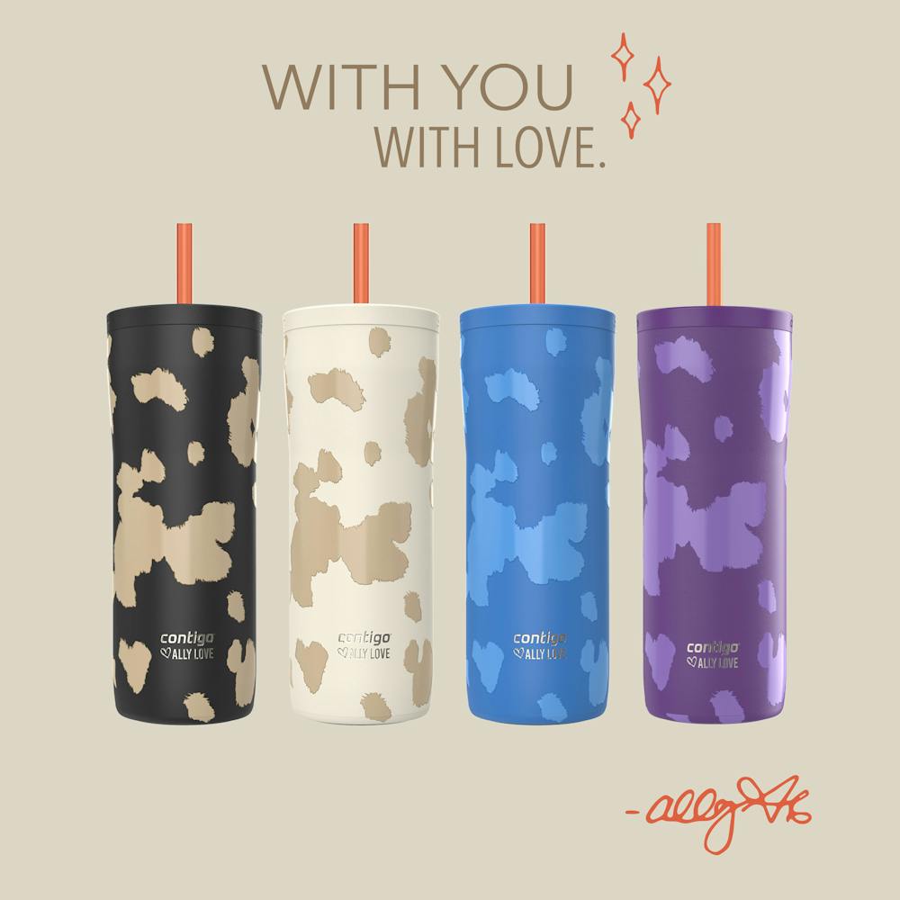Contigo® x Ally Love Streeterville 2.0 Stainless Steel Tumbler with Straw, 24oz (B74I)