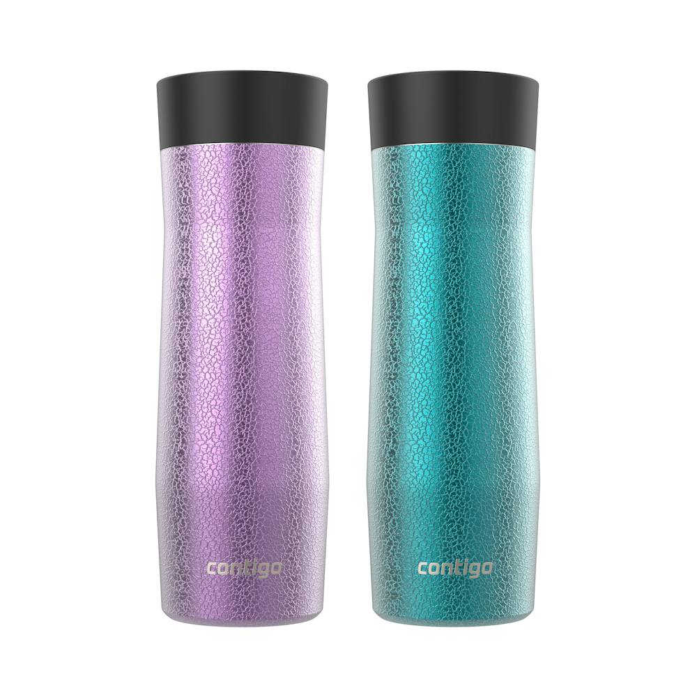 Contigo® AUTOSEAL® West Loop Vacuum-Insulated Stainless Steel Travel Mug with Easy-Clean Lid, 20 oz, 2-Pack (XXF1)