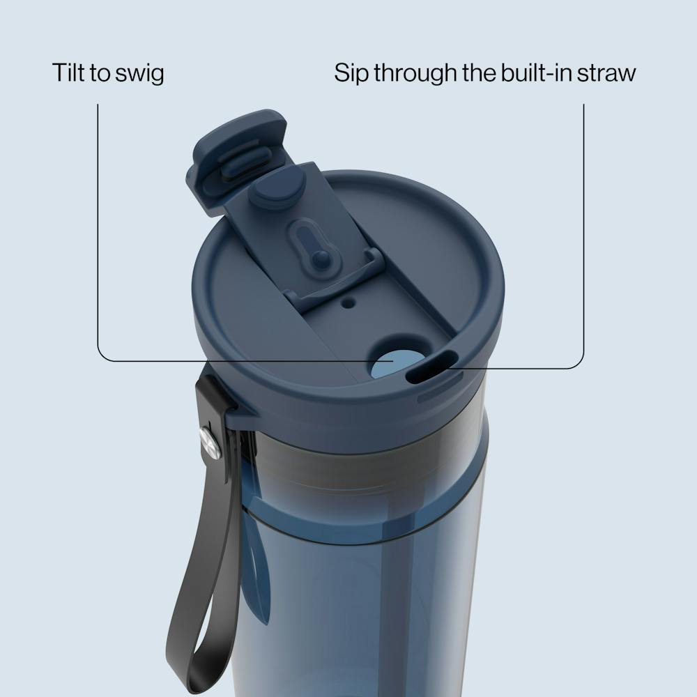 28oz DualSip Plastic Bottle (0EXF)