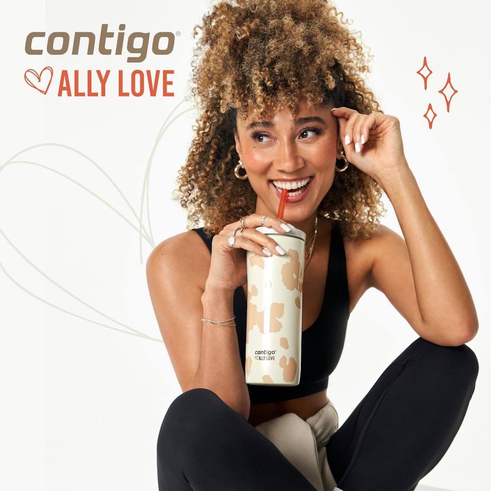Contigo® x Ally Love Streeterville 2.0 Stainless Steel Tumbler with Straw, 24oz (B74I)