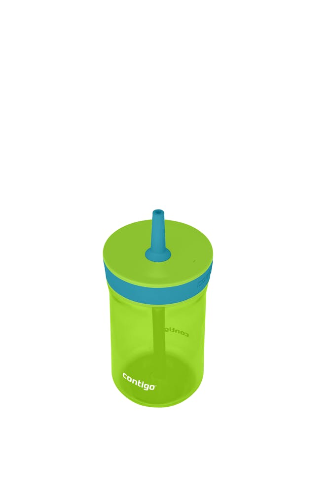 Contigo® Kids’ Leighton Straw Tumbler with Spill-Proof Leak-Proof Lid, 14oz (XKZO)