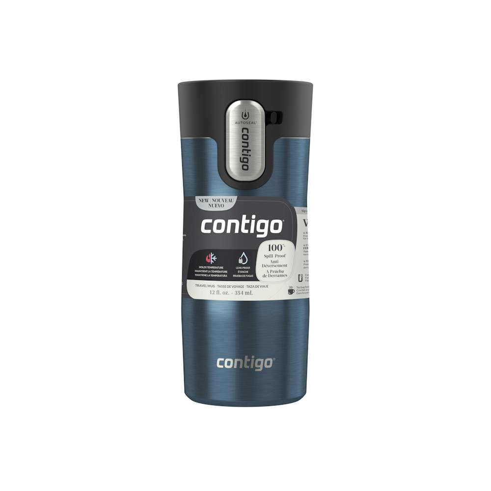 Contigo® AUTOSEAL® West Loop Vacuum-Insulated Stainless Steel Travel Mug with Easy-Clean Lid, 12 oz (XRZ5)