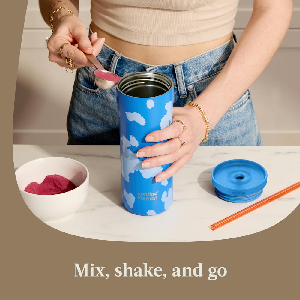 Contigo® x Ally Love Streeterville 2.0 Stainless Steel Tumbler with Straw, 24oz (B74I)