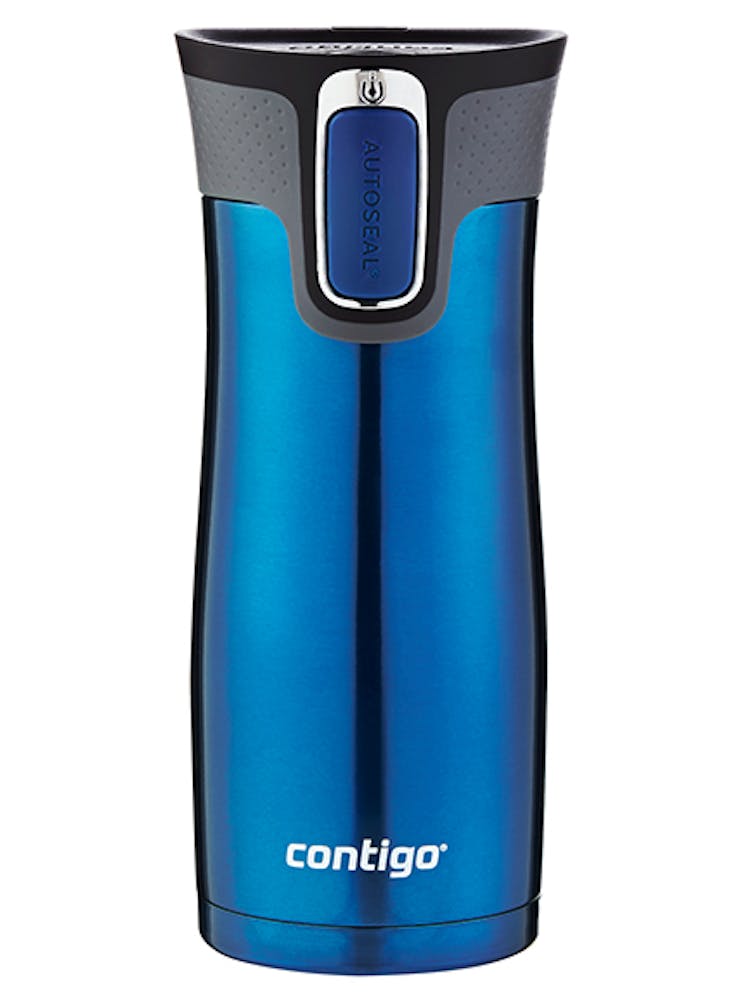 Contigo® West Loop 2.0 Stainless Steel Travel Mug with AUTOSEAL® Lid, 16oz, 2-Pack (PC75)