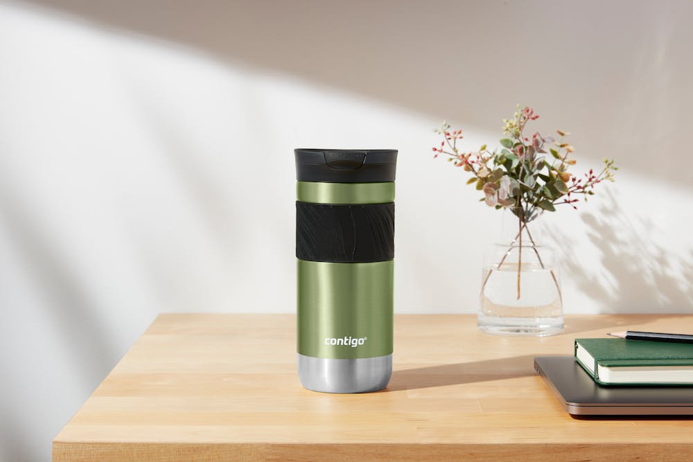 Contigo® Byron 2.0 Stainless Steel Travel Mug with SNAPSEAL™ Lid and Grip, 16oz (V9XY)