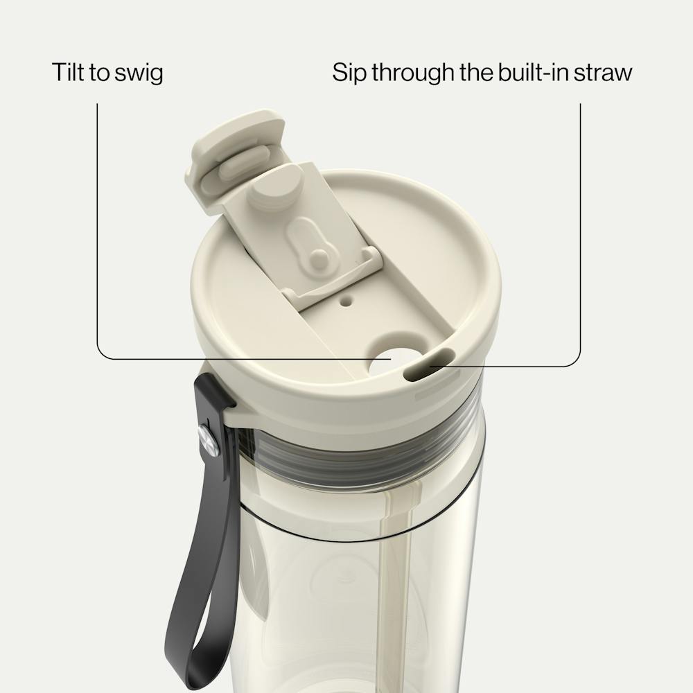 28oz DualSip Plastic Bottle (0EXF)