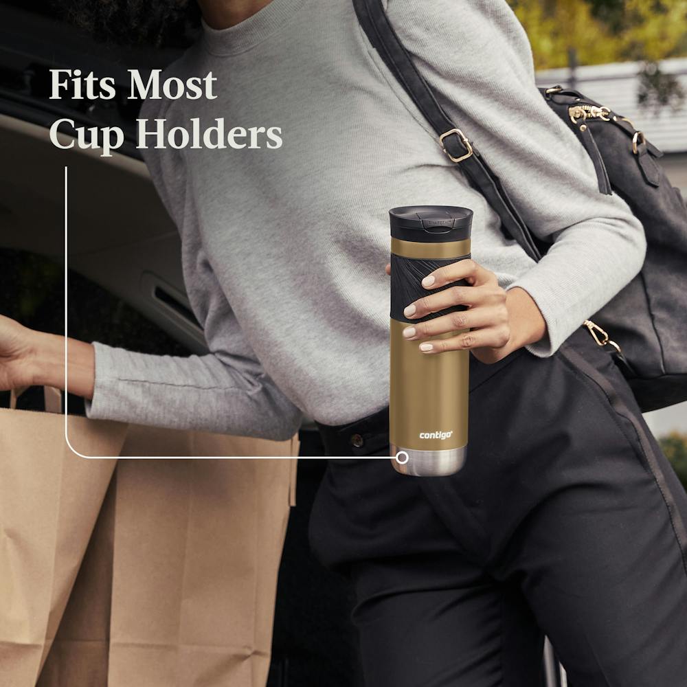 Contigo® Byron 2.0 Stainless Steel Travel Mug with SNAPSEAL™ Lid and Grip, 24oz (BEXA)