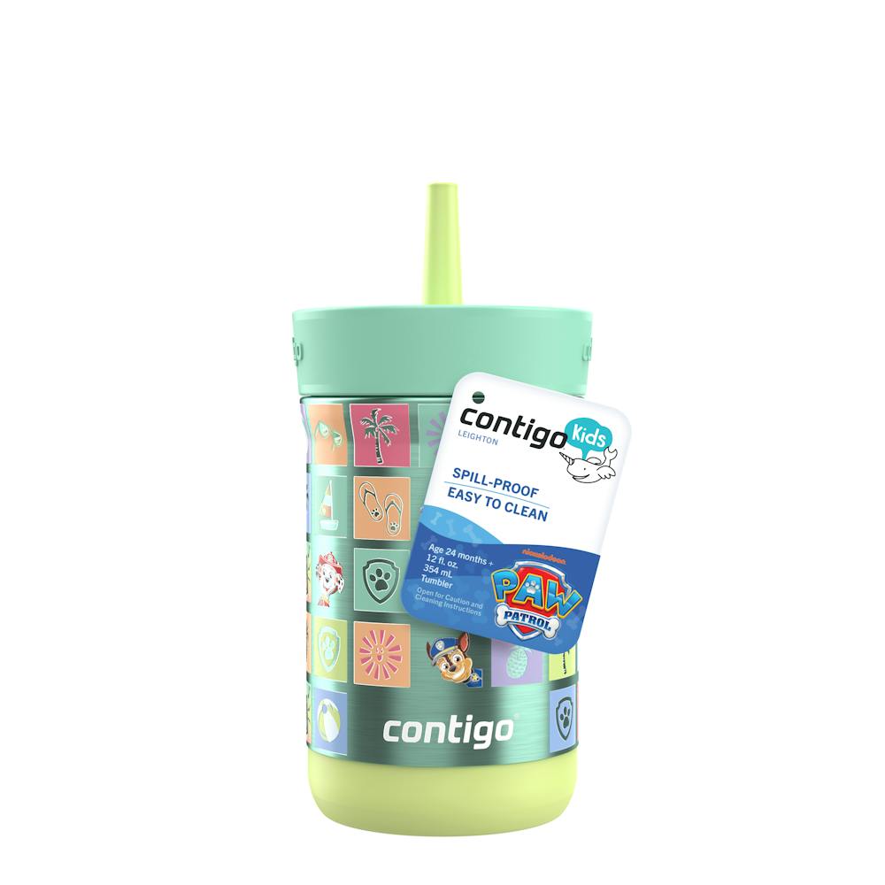 Contigo® Kids Leighton Spill-Proof Stainless Steel Tumbler with Straw, 12oz (JH8R)