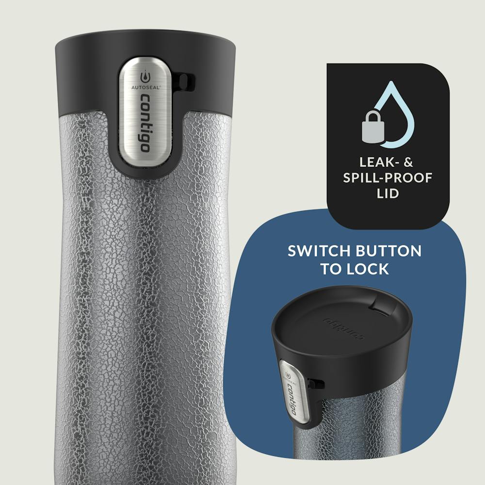 Contigo® AUTOSEAL® West Loop Vacuum-Insulated Stainless Steel Travel Mug with Easy-Clean Lid, 20 oz, 2-Pack (XXF1)