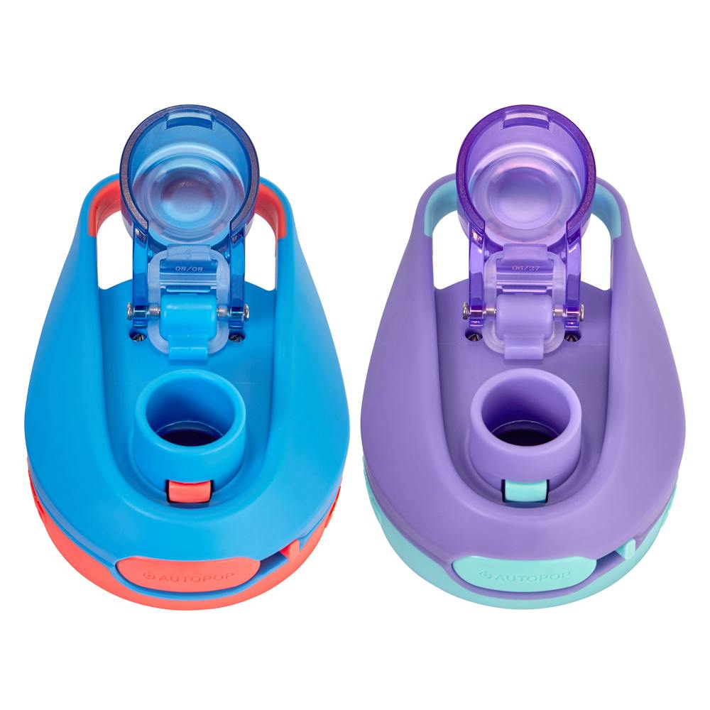 Contigo® Kids’ Jessie Water Bottle with Pop-Open Leak-Proof Chug Lid, 14oz (CVEA)