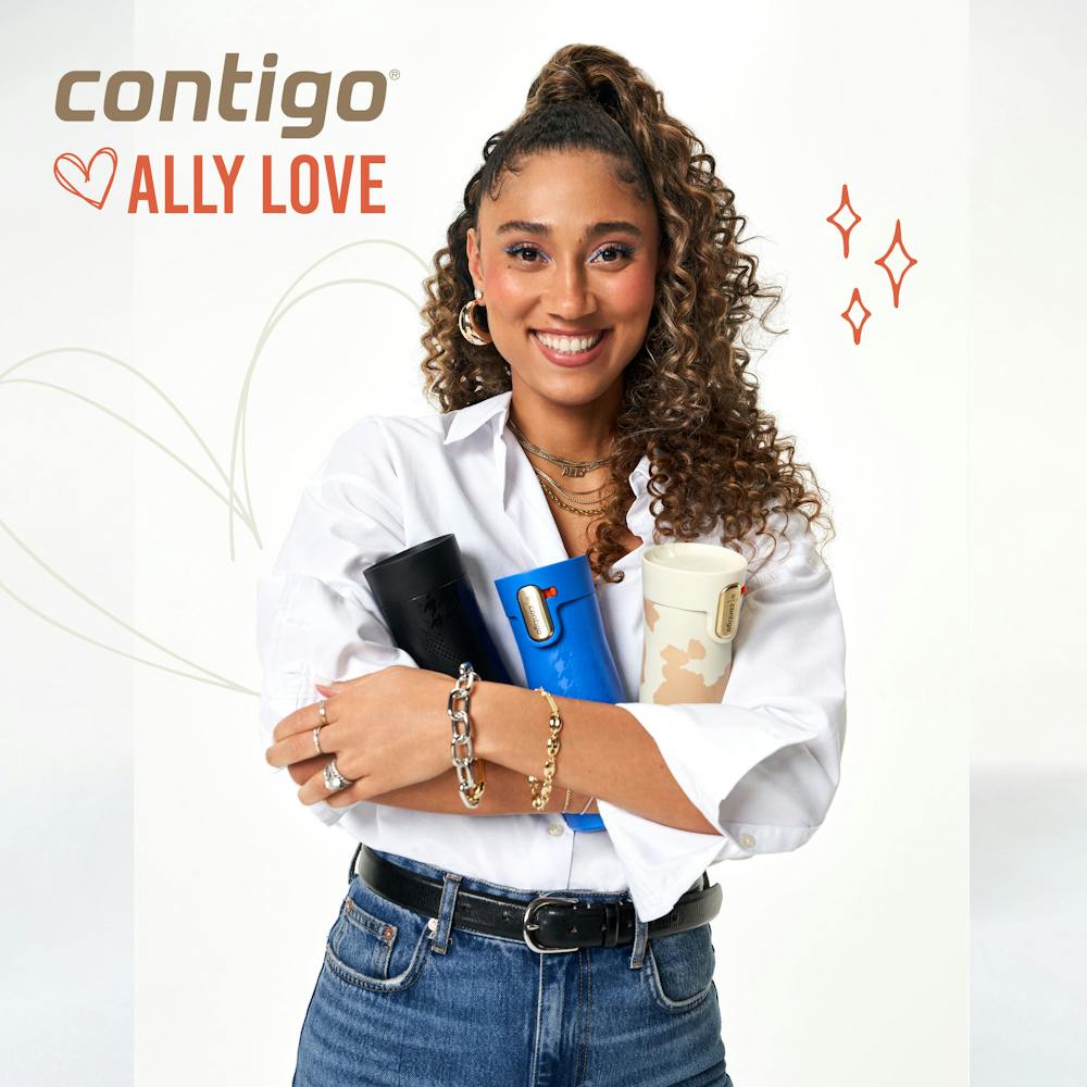 Contigo® x Ally Love West Loop 3.0 Stainless Steel Travel Mug with AUTOSEAL® Easy-Clean Lid, 16oz (AV3B)