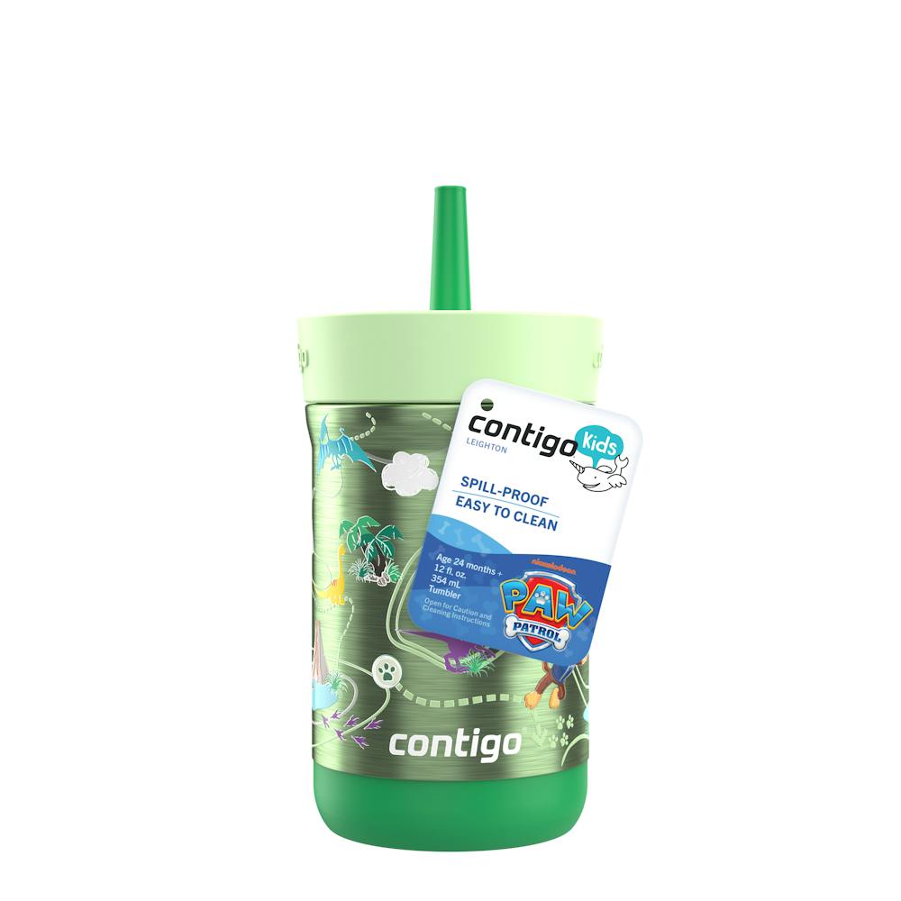 Contigo® Kids Leighton Spill-Proof Stainless Steel Tumbler with Straw, 12oz (JH8R)