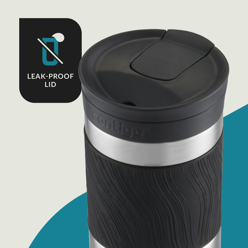Contigo® Byron 2.0 Stainless Steel Travel Mug with SNAPSEAL™ Lid and Grip, 24oz (BEXA)