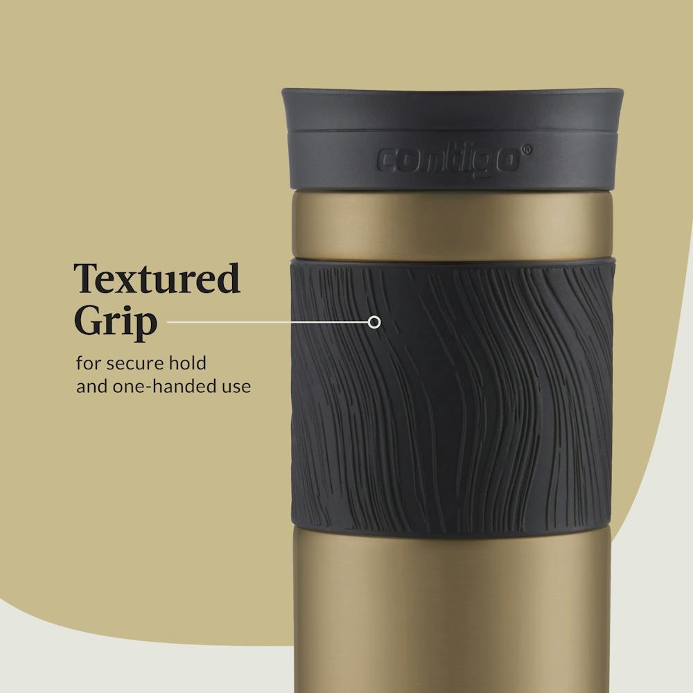 Contigo® Byron 2.0 Stainless Steel Travel Mug with SNAPSEAL™ Lid and Grip, 24oz (BEXA)