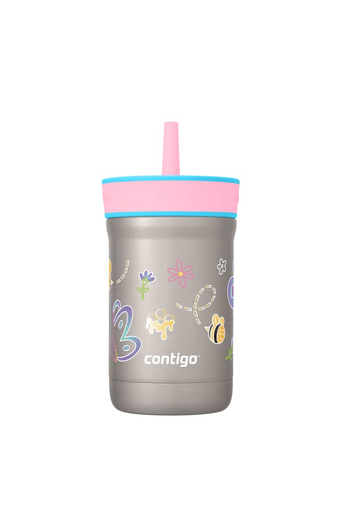 Contigo® Kids Leighton Spill-Proof Stainless Steel Tumbler with Straw, 12oz (JH8R)