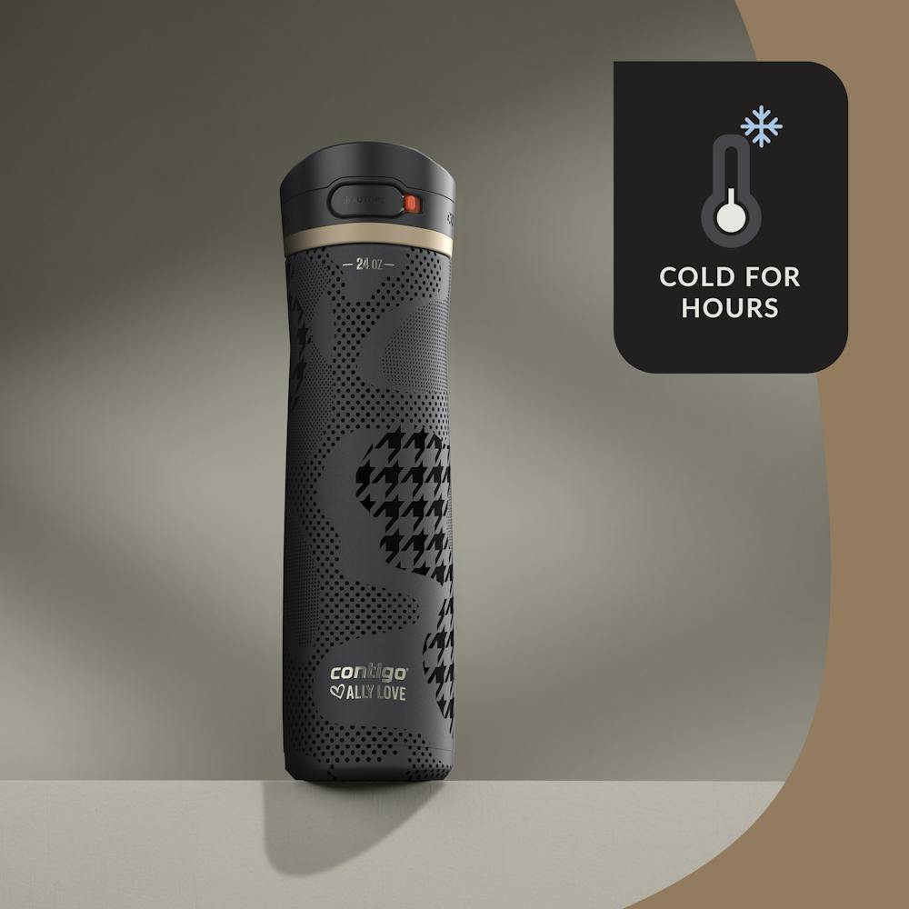 Contigo® x Ally Love Jackson Chill 2.0 Stainless Steel Water Bottle with AUTOPOP® Lid, 24oz (YJXK)