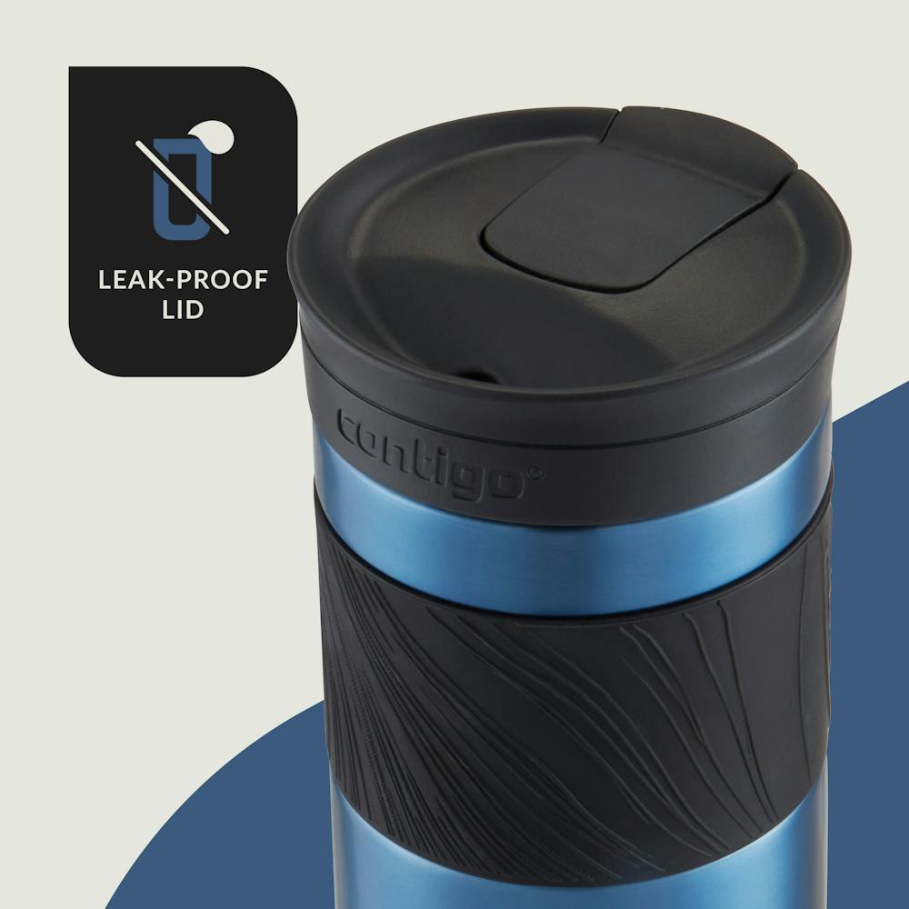 Contigo® Byron 2.0 Stainless Steel Travel Mug with SNAPSEAL™ Lid and Grip, 20oz (P4MZ)