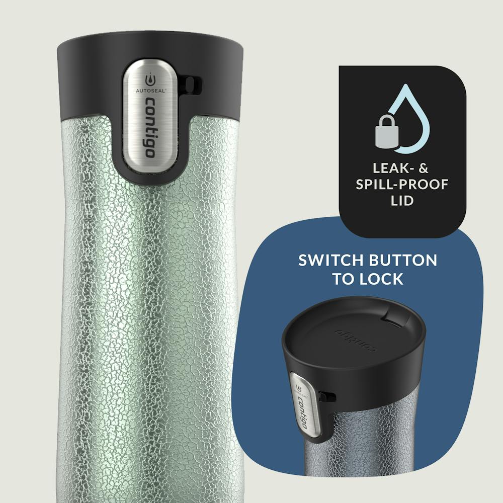 Contigo® AUTOSEAL® West Loop Vacuum-Insulated Stainless Steel Travel Mug with Easy-Clean Lid, 20 oz, 2-Pack (XXF1)
