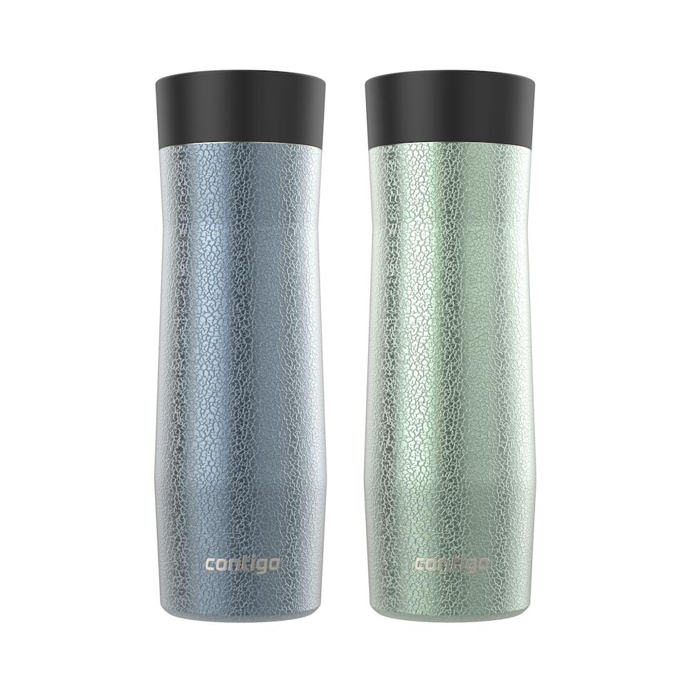 Contigo® AUTOSEAL® West Loop Vacuum-Insulated Stainless Steel Travel Mug with Easy-Clean Lid, 20 oz, 2-Pack (XXF1)