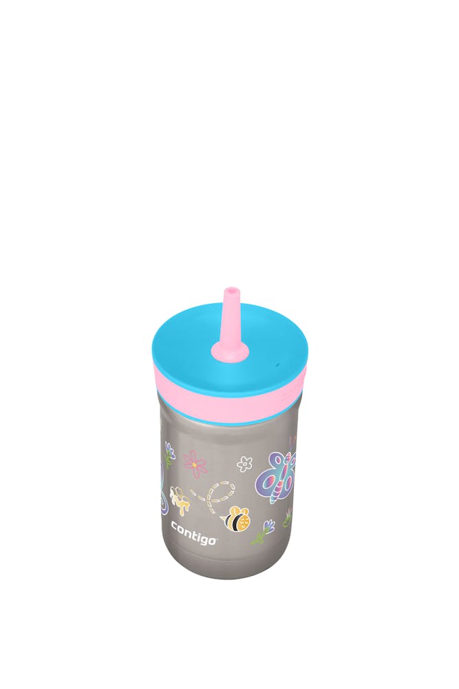 Contigo® Kids Leighton Spill-Proof Stainless Steel Tumbler with Straw, 12oz (JH8R)