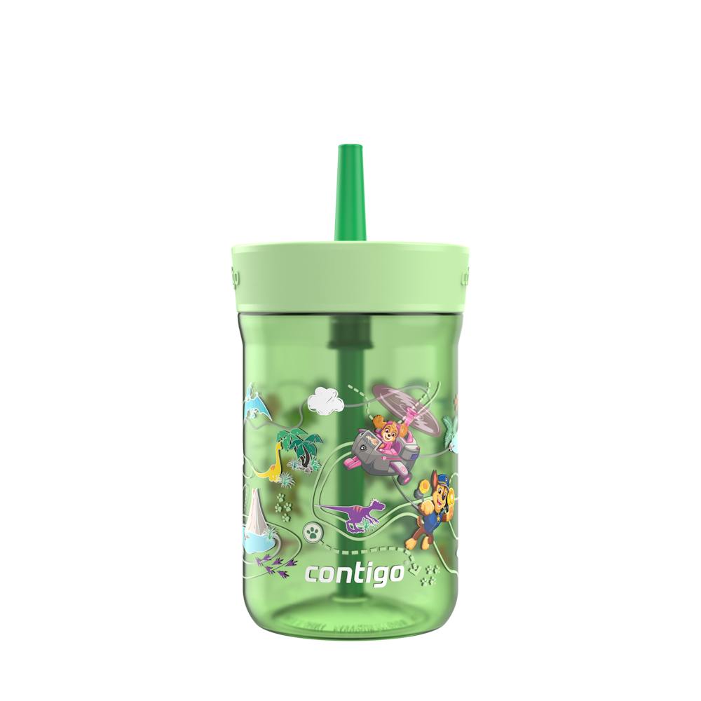 Contigo® Kids’ Leighton Straw Tumbler with Spill-Proof Leak-Proof Lid, 14oz (XKZO)