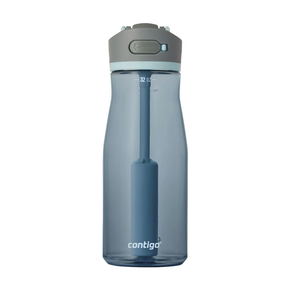 Contigo® Wells Plastic Filter Water Bottle with AUTOSPOUT® Straw Lid, 32 Oz (6OMF)