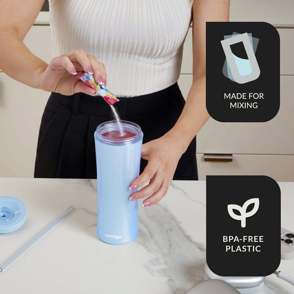 Contigo® AUTOCLOSE® Shake & Go® 20oz, Tumbler (LMBF)