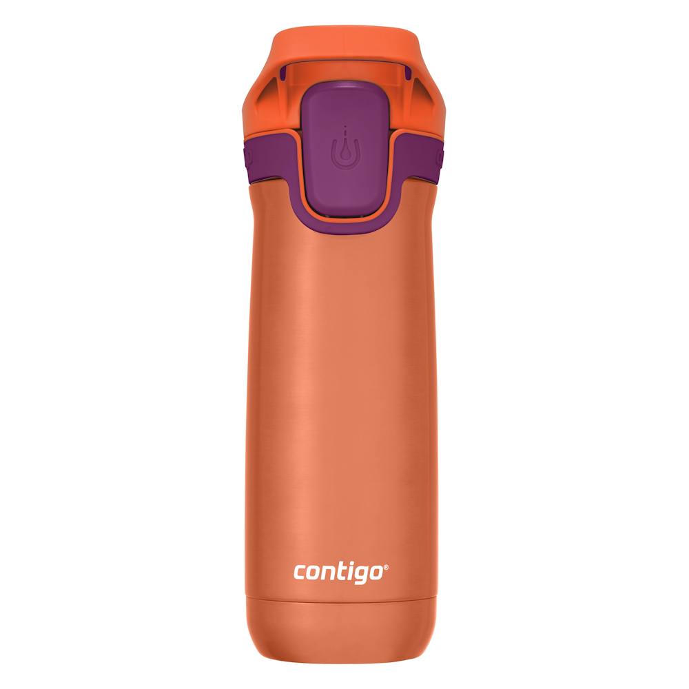 Contigo® Kids’ Casey Stainless Steel Water Bottle with Spill-Proof Leak-Proof Lid, 13oz (V1TS)