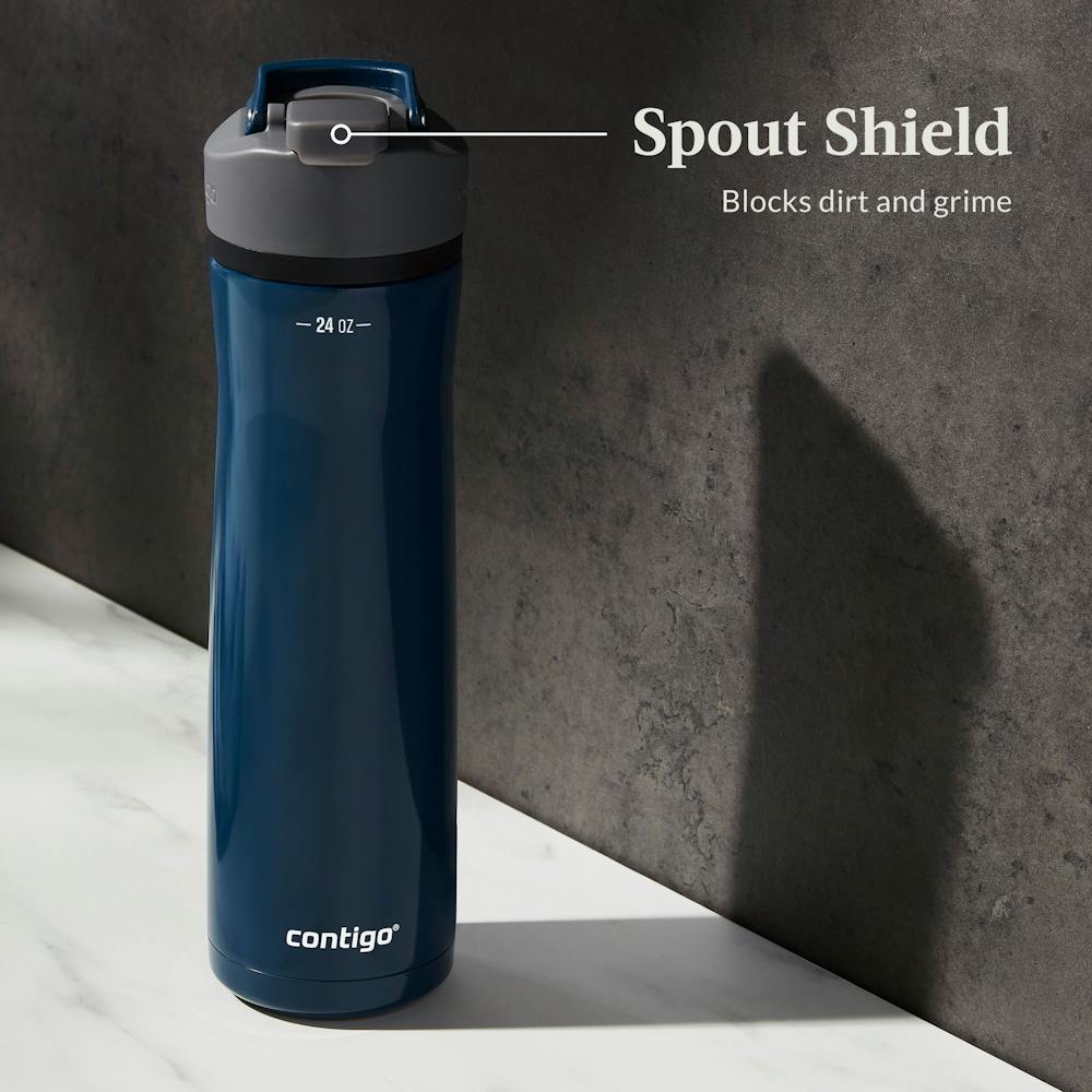 Contigo® Cortland Chill 2.0, 24oz., Stainless Steel Water Bottle with AUTOSEAL® Lid (GXUW)
